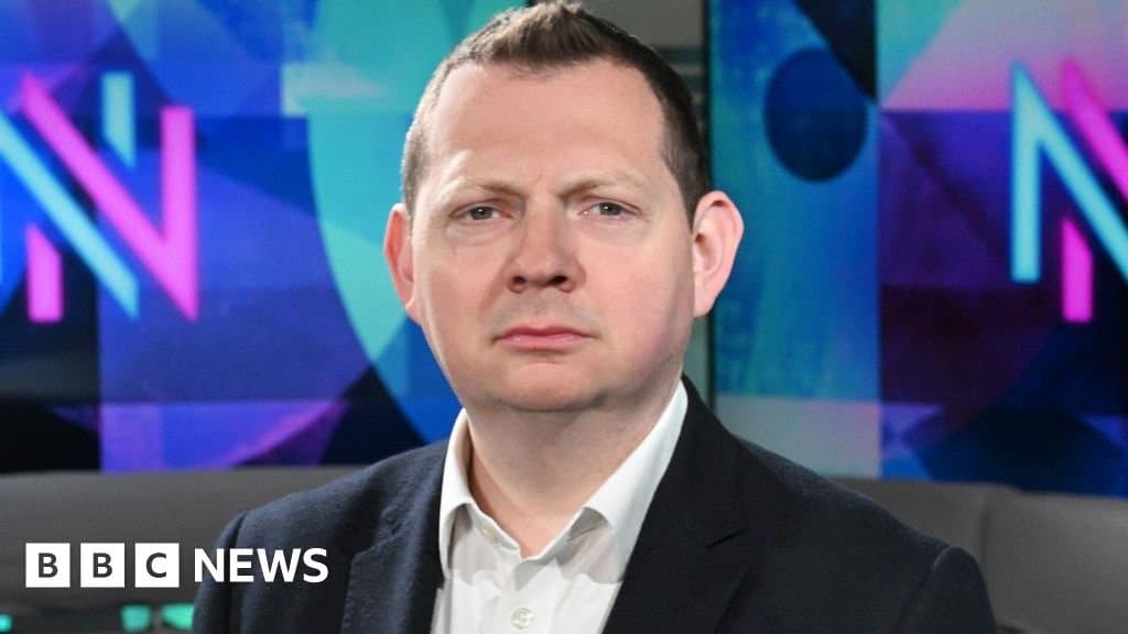 Matt Chorley misquoted Nigel Farage on BBC's Newsnight by saying 'white cold rage' instead of 'pure cold rage'